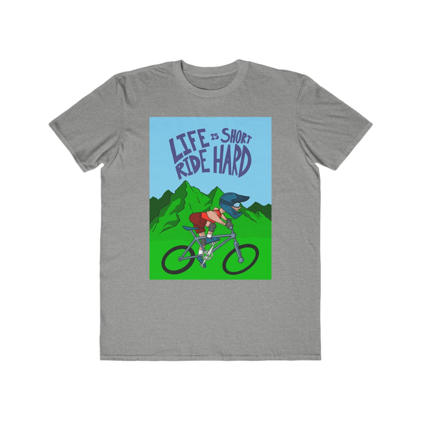 Fashion Tee Life is Short, Ride Hard