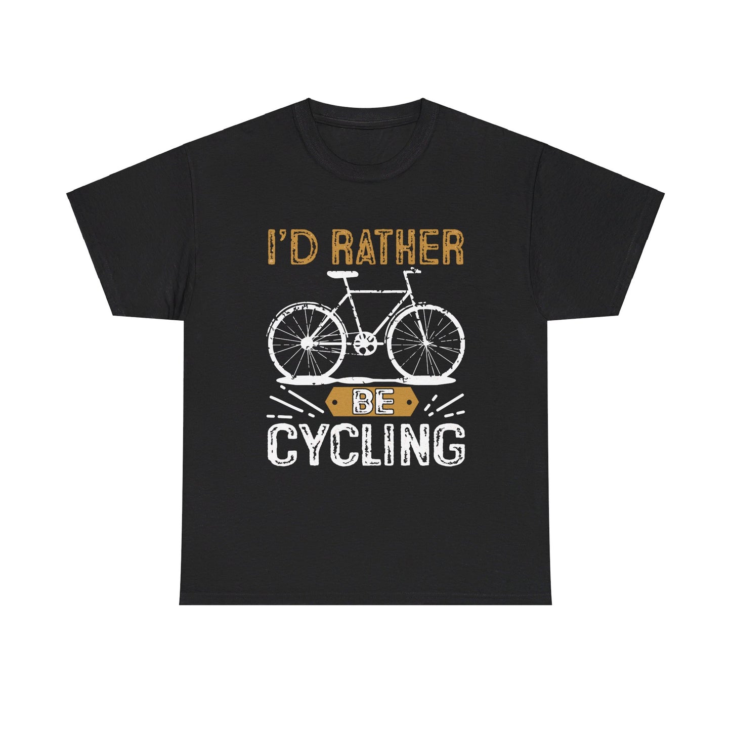 I'd Rather Be Cycling Heavy Cotton Tee