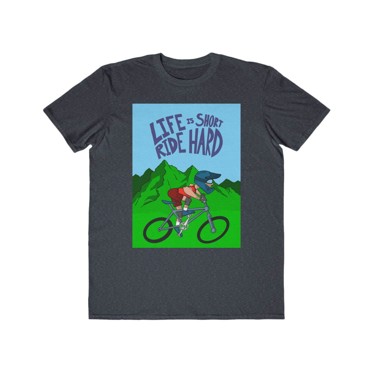 Fashion Tee Life is Short, Ride Hard